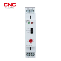 CNC 16A AC 230V Multifunction Timer Relay 50/60Hz Din Rail Time Delay Relay Status is Indicated by LED