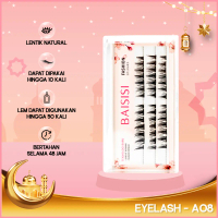 BAISISI Bulu Mata Palsu Individual Lashes A08 Korean Anime Segmentasi | Eyelash Extension | Douyin L