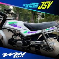 Stiker Honda Win 100 Variasi SPLASH Striping Motor Win Custom Motorcycle Accessories
