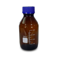 《Bato》茶色藍蓋玻璃瓶 GL45 Bottle with GL45 Cap
