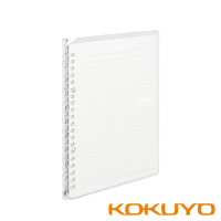 KOKUYO Campus 超薄型360度活頁夾筆記本(20孔)-A5透明