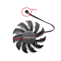 Single T129215SU PLA09215S12H 42*42*42mm 83mm VGA GPU Cooler Fan For GIGABYTE GTX1660 GTX 1650 SUPER Graphics Card Cooling