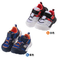 【MOONSTAR 月星】CN系列兒童機能滑步車鞋(白色/藍色)