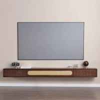 Modern Shelf Tv Table Center Storage Luxury Shelves Plant Hanging Display Designer Tv Cabinet Wall MountMueble Salon Furniture