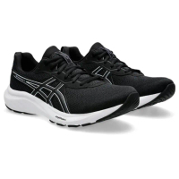 【asics 亞瑟士】慢跑鞋 男鞋 運動鞋 緩震 超寬楦 GEL-CONTEND 9 4E 黑白 1011B882-002