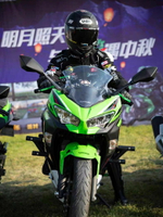 F1古著賽車服摩托車騎行服女棒球服美式復古夾克男秋冬季棉服外套【尚宜汽配】