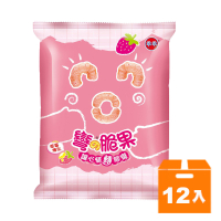 乖乖 玉米脆果 彎的脆果-草莓煉乳 40g(12入)/箱【康鄰超市】