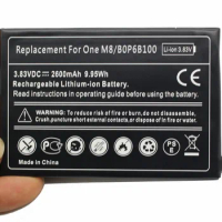 iTopZea 1x 2600mAh B0P6B100 Replacement Battery For HTC ONE 2 M8 M8 Ace M8x One plus W8 E8 M8T M8W M8D one mini2 one mini 2