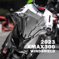 Motorcycle Windshield for Yamaha XMAX300 XMAX 300 X-MAX300 2023 X-MAX 300 Accessories Windscreen Front Wind Deflector Guard