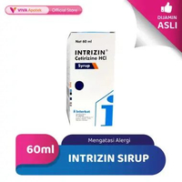 Intrizin Sirup / Alergi / Gatal (60 ml)