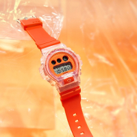 CASIO 卡西歐 G-SHOCK 扭蛋系列 彩色運動電子錶 送禮首選 DW-6900GL-4