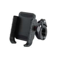 2024 Motorcycle Phone Holder Mount Moto Bicycle Handlebar Bracket 360 Rotating Cell Phone Stand for Motorcycle Bike Scooter