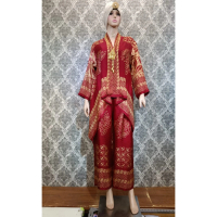 Modeluv - Set Celana Kulot Batik Viscose Sutra Kulot Wanita