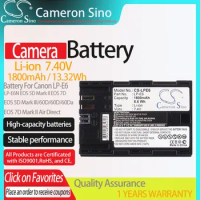 CS Battery for Canon EOS 5D Mark II EOS 7D EOS 6D EOS 60Da EOS 5D Mark III 5D Mark II fits LP-E6 LP-E6N Camera Battery 1800mAh/1