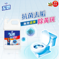 潔霜S浴廁清潔桶裝-潔淨杏香(3800g/入，4入/箱)
