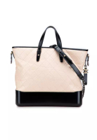 Chanel 二手香奈兒大號復古小牛皮 Gabrielle 購物手提包