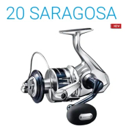 SHIMANO SARAGOSA SW Spinning Reel 5000XG 6000HG 8000HG 10000PG 14000XG 18000HG 20000PG Saltwater Fishing Wheel NEW 2020