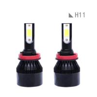 C9 H11 LED headlights 20000LM H4 H7 H1 H3 H8 H9 9005 9006 HB3 HB4 6000K 2PCS automatic fog lights low beam high beam 12V