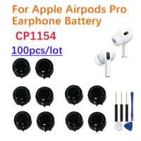 100pcs/lot CP1154 Replacement Earphone Battery For Apple Airpods Pro Air Pods Pro 3 3rd Headset Battery Rehargeable Batteria