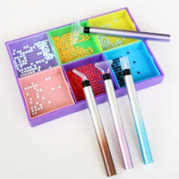 5D Diamond Painting Pen with Replace Pen Heads DIY Craft Cross Stitch Embroidery Nail Art Diamond Painting Accessories