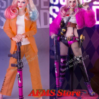 WAR STORY WS010 1/6 Scale Women Soldier Harley Quinn Joker Clown Girl Tattood Weapon Full Set 12inch Action Figure Collection