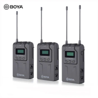 BOYA BY-WM8Pro K2 K1 mic condenser Wireless Mic Microphone System Audio Video Recorder Receiver for DSLR Camera