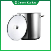 Stock pot stainless steel tebal ukuran 25 cm 30 cm 50 cm 60 cm / panci / dang dang jumbo  Kitchenwar
