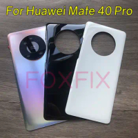 Glass Back Cover For Huawei Mate 40 Pro Battery Door Panel Rear Housing Case Replacement For Huawei Mate 40 Pro NOH-NX9