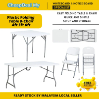 Kerusi lipat/Meja lipat/Meja Jamuan Boleh Lipat /Folding chair/Folding table/Foldable Banquet Table