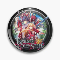 Trails Of Cold Steel In Circle Xiv Customizable Soft Button Pin Gift Hat Collar Fashion Metal Cartoon Lapel Pin Brooch Badge