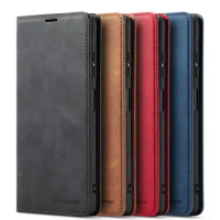 Magnetic Case for Vivo Y20 Y20i Y20s Y20A Y11S Y12S Y12 Y15 Y17 Y3 Y3S U10 Case Card Holder Wallet Leather Flip Cover