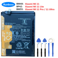 BP42 BM4X BM55 Original New Battery For Xiaomi Mi 11 Mi11 Lite 5G, Xiaomi11, Xiaomi11 Pro, Xiaomi11 Ultra Phone Batteries