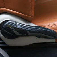 For Nissan NV200 Evalia 2013-2018 ABS Carbon Fiber Interior Car Seat Adjustment Cover Trim Interior Accessories Decor Car Trim