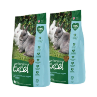 【Burgess 伯爵】幼兔及侏儒兔糧1.5kg（2包）-原味薄荷(兔飼料/小動物飼料)