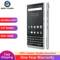 Original BlackBerry KEY2 4G LTE Mobile Phone 4.5'' 6GB RAM 64GB/128GB ROM Octa Core Snapdragon 660 Octa-Core CellPhone