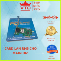 wifi Card mạng lan H61 Card,PCI Express to Lan main H61.Bảo hành tháng.shopphukienvtq