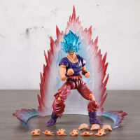 DragonBall Shining Soul SS Blue Son Goku Anime Figure Action Figurine Model Doll Collectible Toy