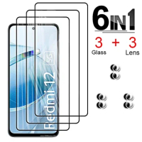 Tempered Glass for Xiaomi Redmi 12 5G 4G 12C Full Cover Protective Glass Screen Protector for Xiaomi Redmi Note 12 Pro 12s Glass