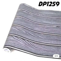 Wallpaper sticker kayu sticker dinding lemari meja bahan PVCsheet dp 1259