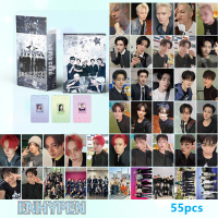 ENHYPEN การ์ด Lomo โฮโลแกรมเลเซอร์ อัลบั้ม 55 ชิ้น JAPAN 3 การ์ดเดี่ยว YOU Memories STEP 2 HEESEUNG 