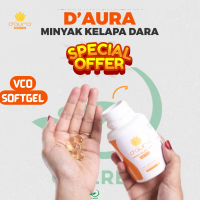 VCO Softgel Original Asli HQ D'Aura Minyak Kelapa Dara VCO Softgel Daura Ibu Hamil Berpantang Ibu Be