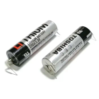 Banggood Original ER6V/3.6V 2000mAh PLC Lithium Battery Pack with Welding foot For TOSHIBA ER6V 3.6V 2400mAh Industrial Battery