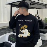 [HOTREND 2026] Áo Nỉ Dolce Hotrend 2025 Nam Nữ. Sweater Đ-G FAMILY - Áo Nỉ Bông Hàng Đẹp 2 Màu Đen T