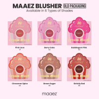 Maaez - Krim Pemerah Pipi (3g) | Maaez Cream Blush - Radiant Glow Finish (3g) (PREVIOUS BATCH)