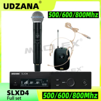 UDZANA SLXD4 SLXD24 Wireless cardioid Dynamic microphone digital audio System Beta58A Handheld Trans