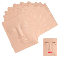 (Set 10 Miếng) Da 3D Mặt Trong Tập Phun Xăm 14.5 x 19cm - Trang Điểm