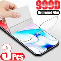 3Pcs Hydrogel Film For Huawei Y9 Y7 Y6 Y5 Prime 2018 2019 Screen Protector For Huawei Y7 Y6 Pro 2019 Y9A Y7P Y8S Y6S Y5P Film