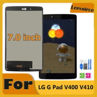 7.0'' Tested For LG G PAD 7.0 V400 V410 Display With Touch Screen Digitizer Assembly Replacement For LG V400 V410 LCD + Frame