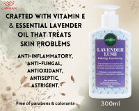 PAWLENE SHAMPOO 300ML LAVENDER LUSH - UNTUK KUCING BERKURAP, EZEMA, BULU GUGUR DENGAN PERLINDUNGAN S
