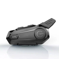 2023 New Design Colorful Shells Waterproof 1km BT5.0 Wireless Motorcycle Intercom Helmet